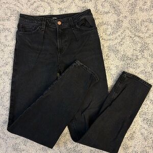 Express Black Denim Jeans